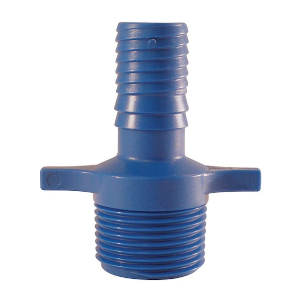 Blue Twister Apollo Blue Twister 3/4 in. Insert in to X 3/4 in. D MPT Polypropylene Elbow 1 pk ABTME34 - main